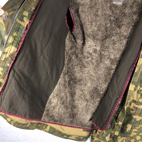 Gap Camouflage Lined Jacket Snow Size Small - Picture 8 of 9